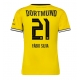 Borussia Dortmund Fabio Silva #21 Replike Domaci Dres za Ženska 2026-27 Kratak Rukav